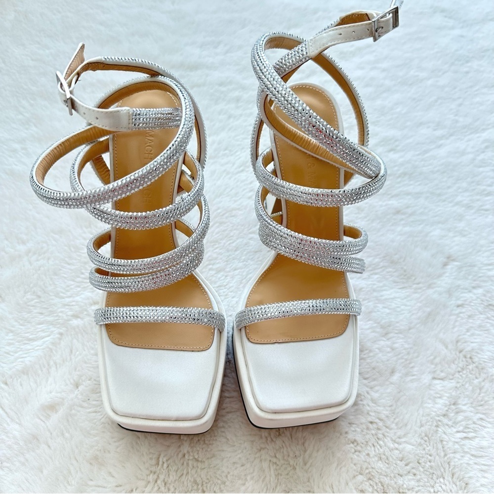 NEW!!! MACH&MACH women platform shoes size 37,5 EU Authentic Retail 1200$